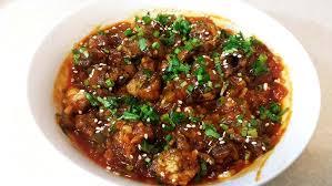 Mushroom Manchurian Gravy