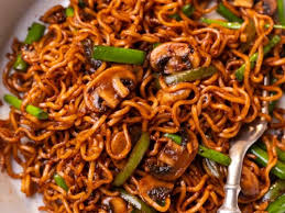 Mushroom Fried Noodles