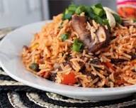 Mushroom Schezwan Rice