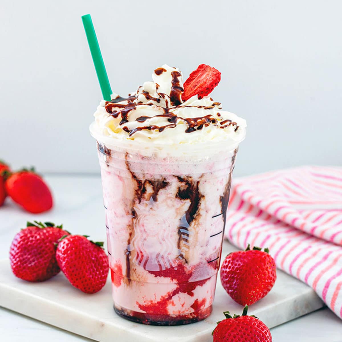 Strawberry Frappe
