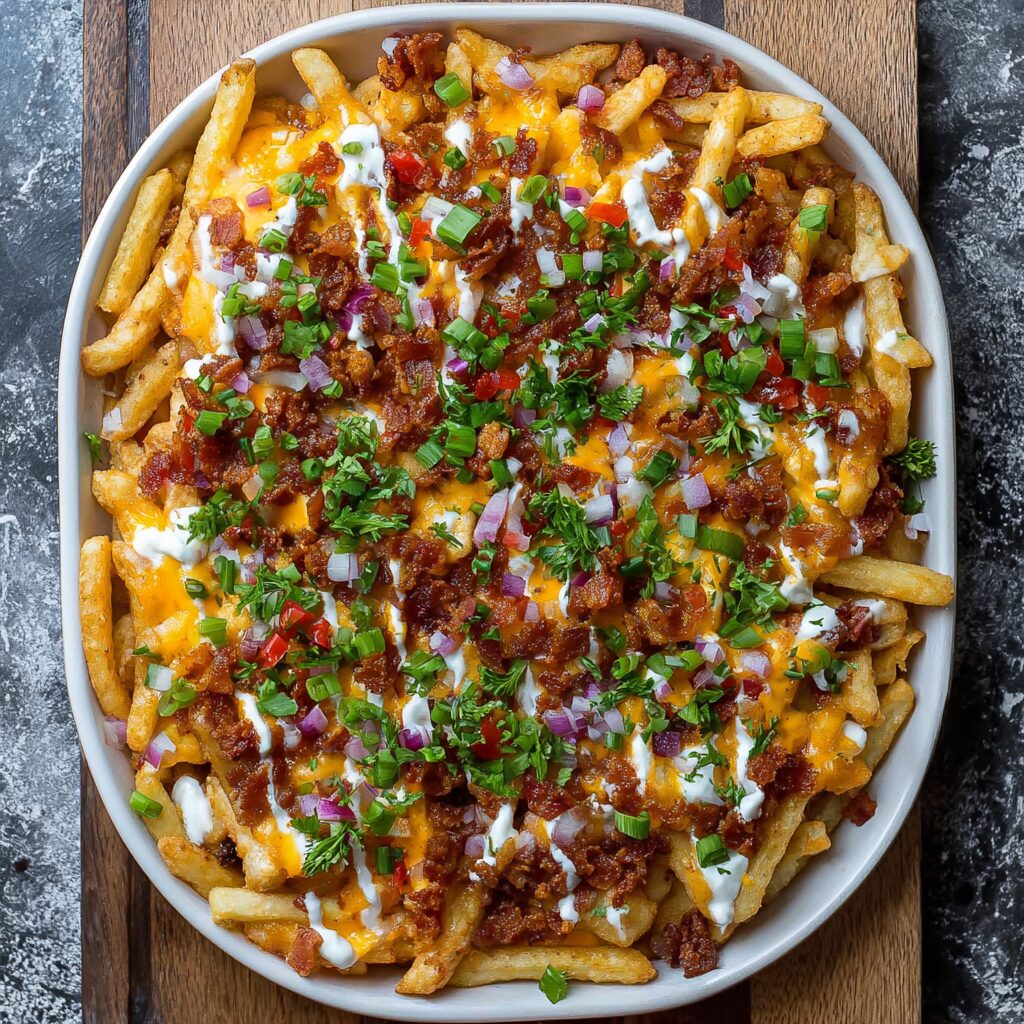 Sausage Loaded Fries