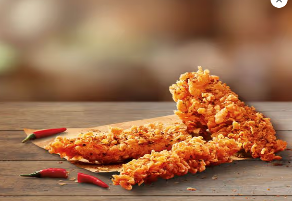 Peri Peri Crispy Strips 3pc