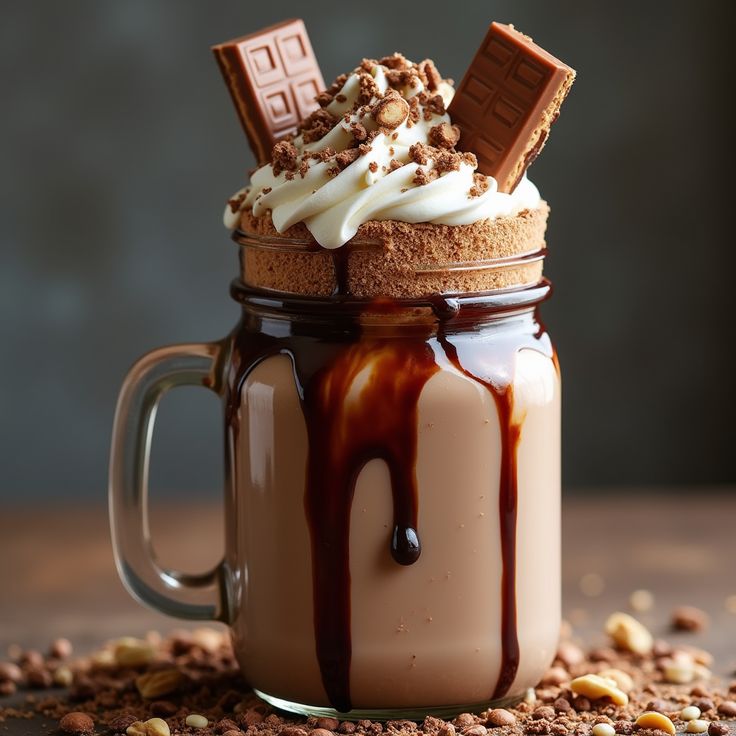 Chocolate Kulfi Shake