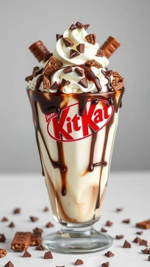 Kitkat Kulfi Shake
