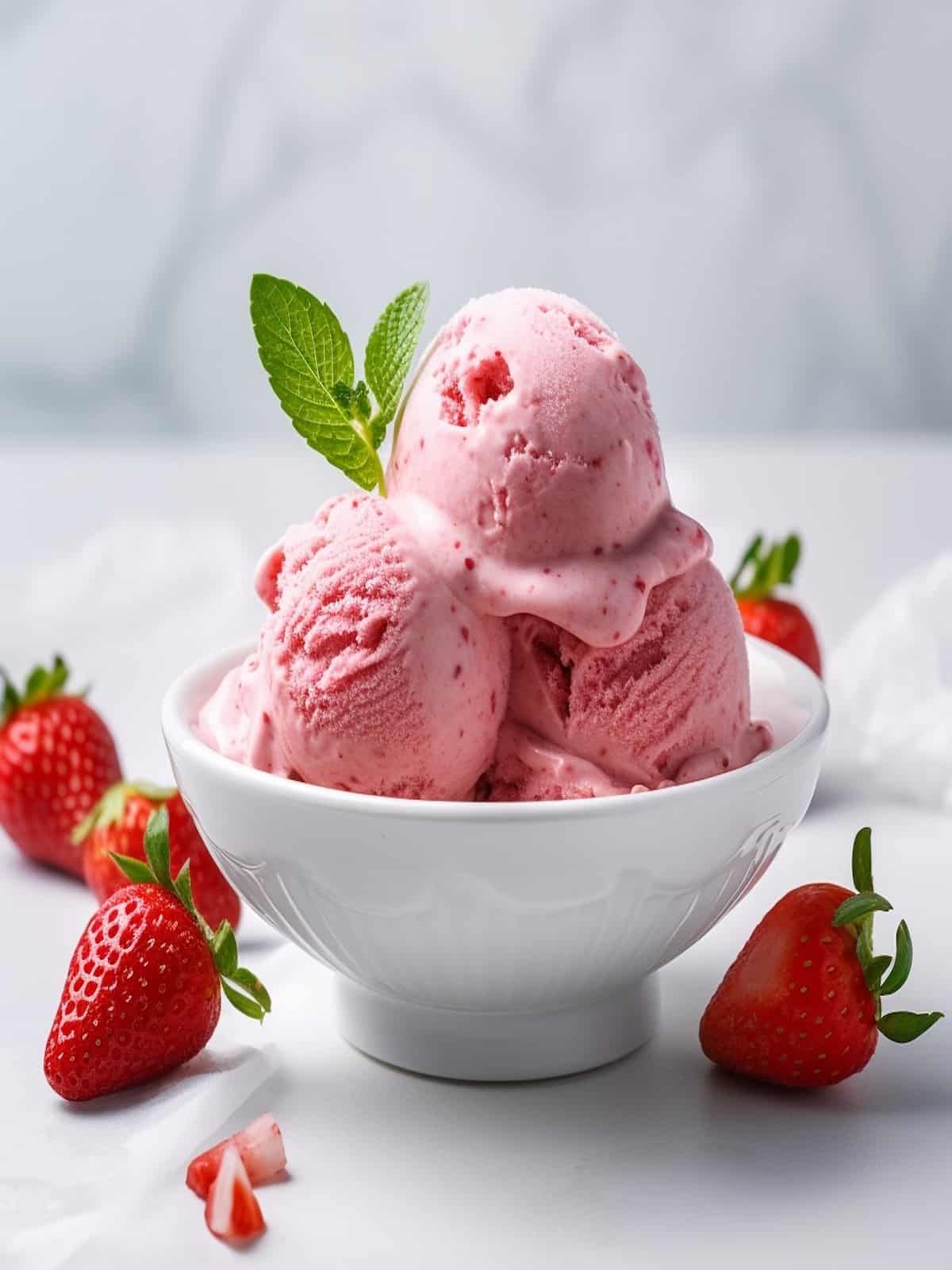 Premium Strawberry Icecream 700 ml