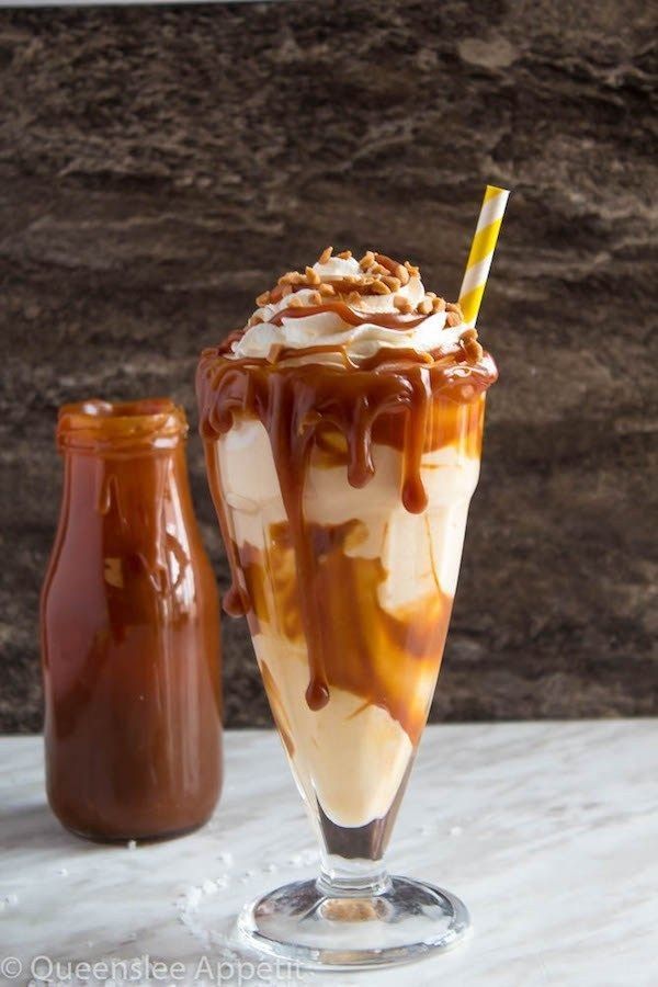 Vanilla Caramel Milkshake