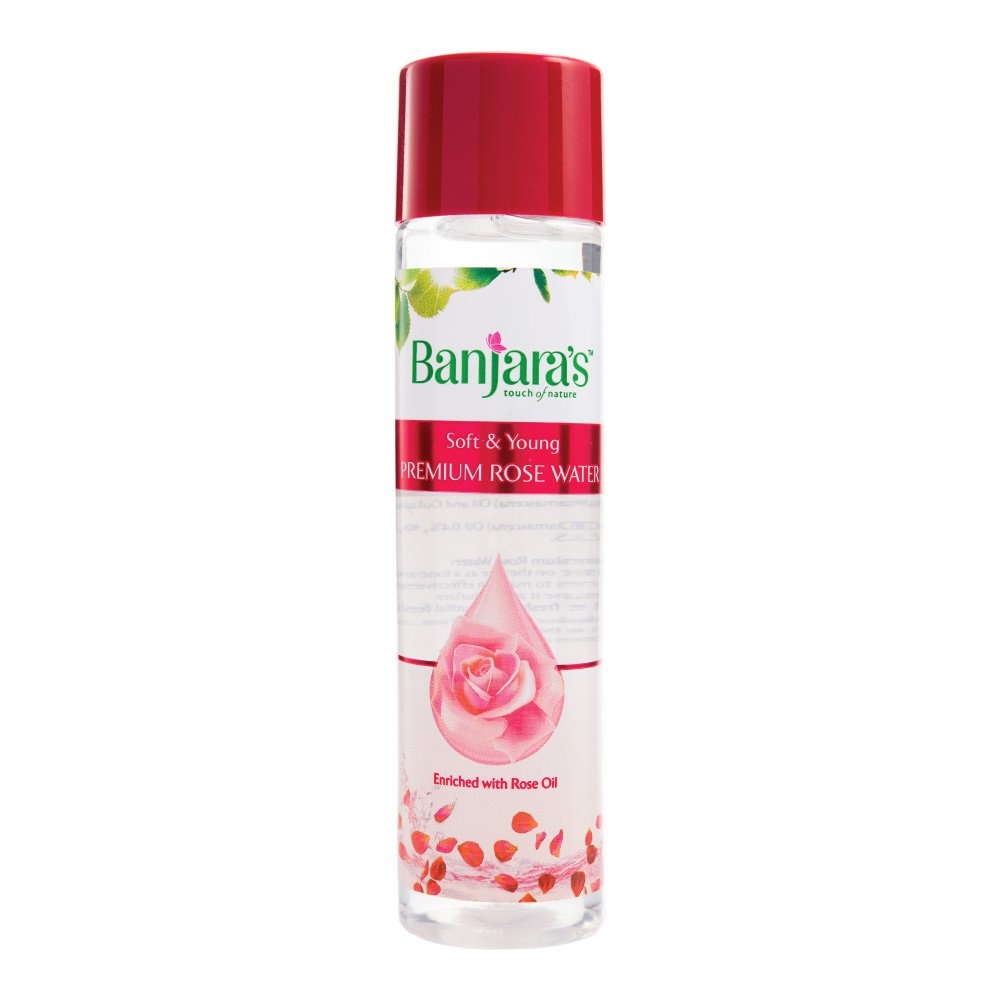 Banjaras soft & young premium rose water (30 ml)