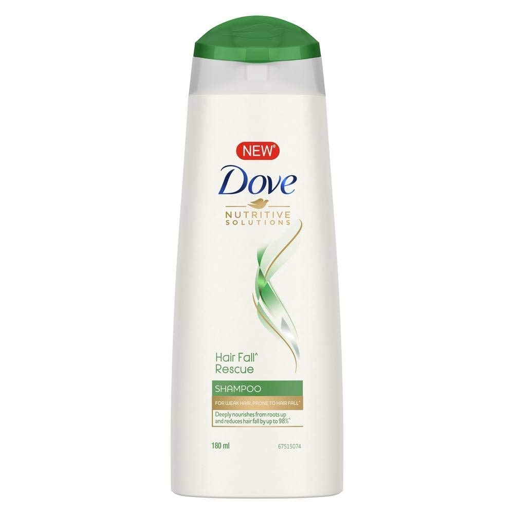 dove (180m l hair fall rescue shampoo )