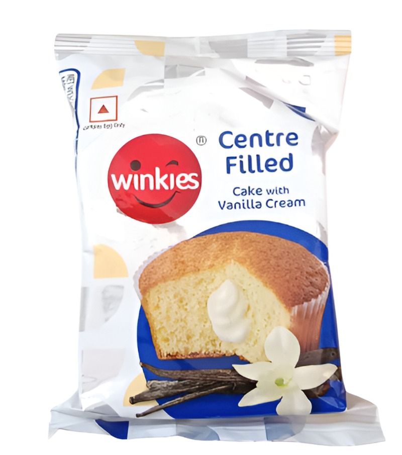 Winkles Centre filled cake with Vannila cream (30g)