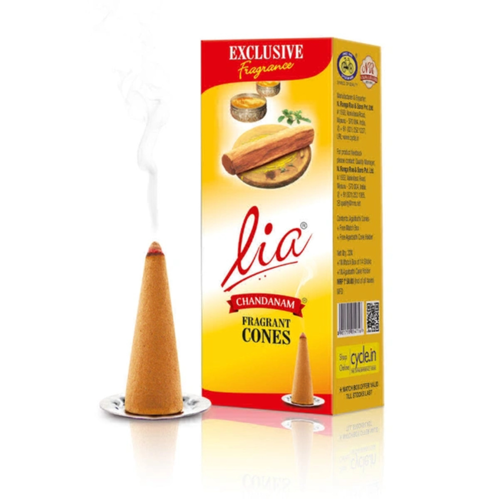 Lia Chandanam Fragrant Cones