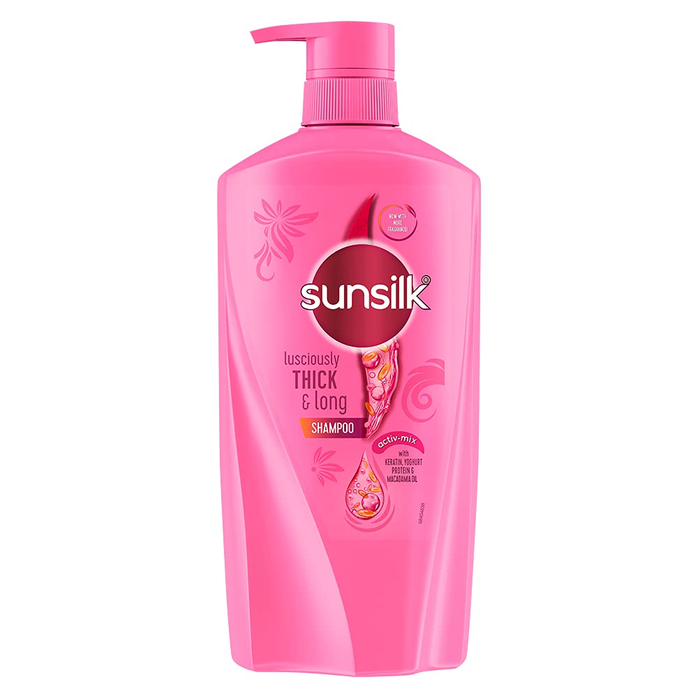 sunsilk(180ml lusciously thick & long shampoo)