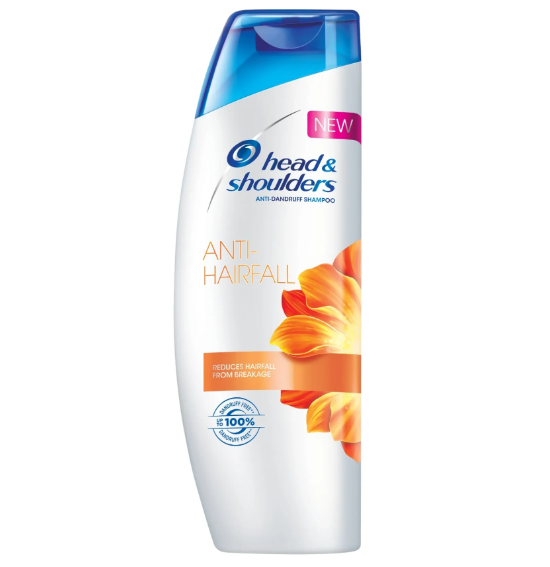 head & shoulders(340ml anti dandruff  anti - hairfall shampoo )