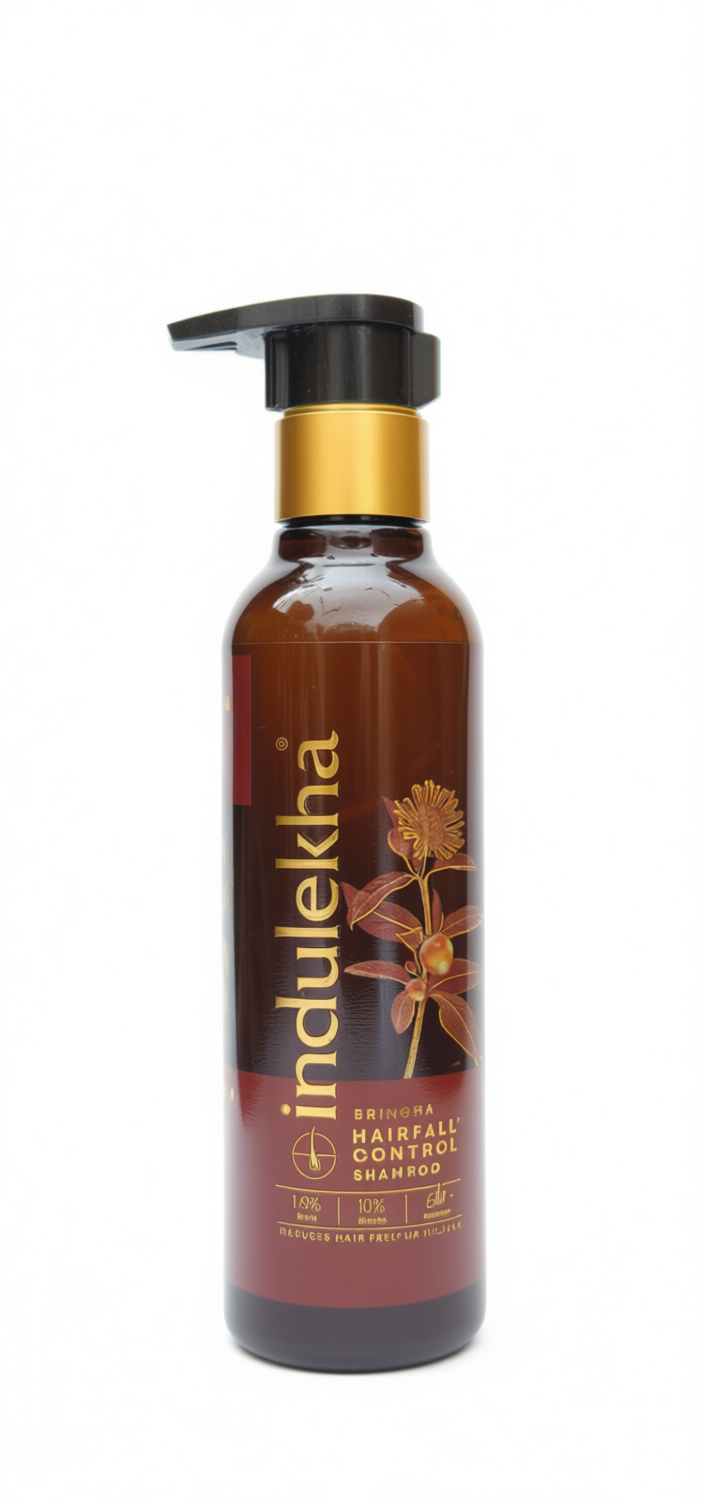 Indhuleka(180ml  bringha hair fall control  shampoo)