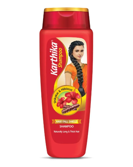 karthika (80ml shikakai &  Hibiscus shampoo )