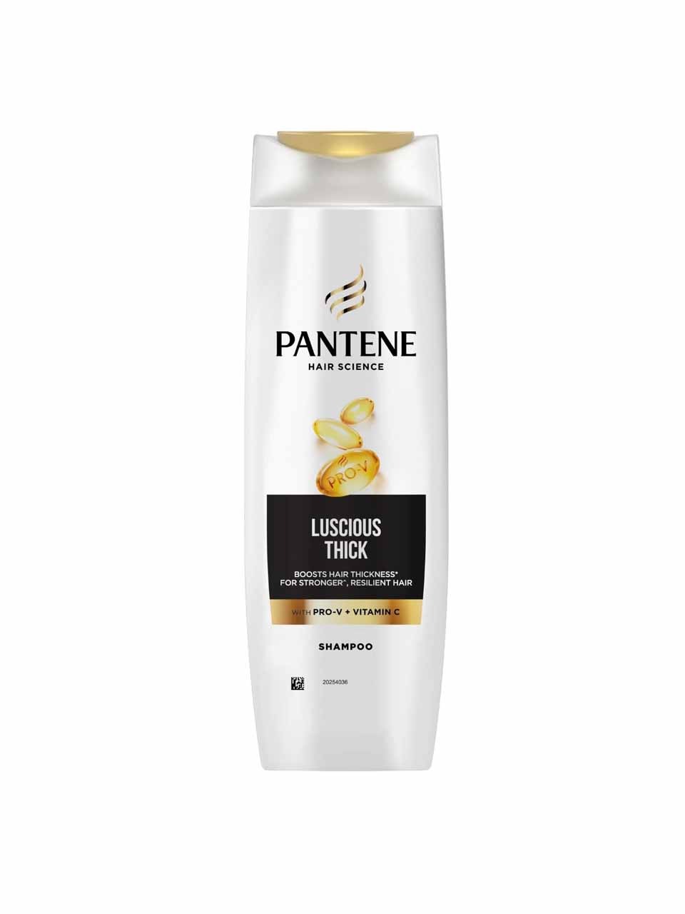 pantene (340ml luscious thick shampoo )