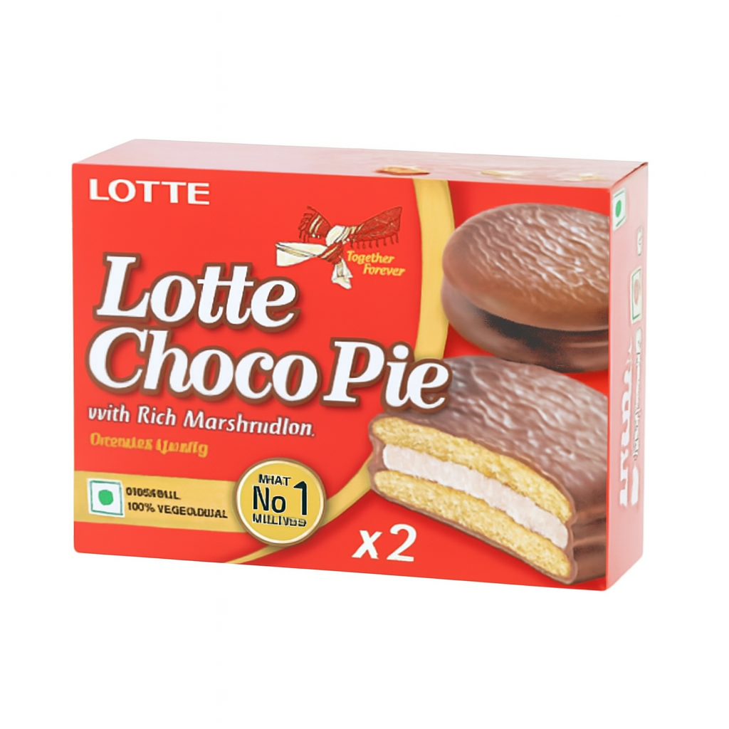 Lotte Choco Pie pack 112gm (chocolate)