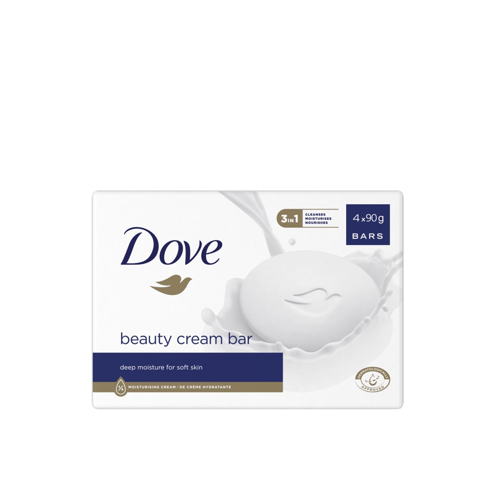 dove cream bar (3×75g)