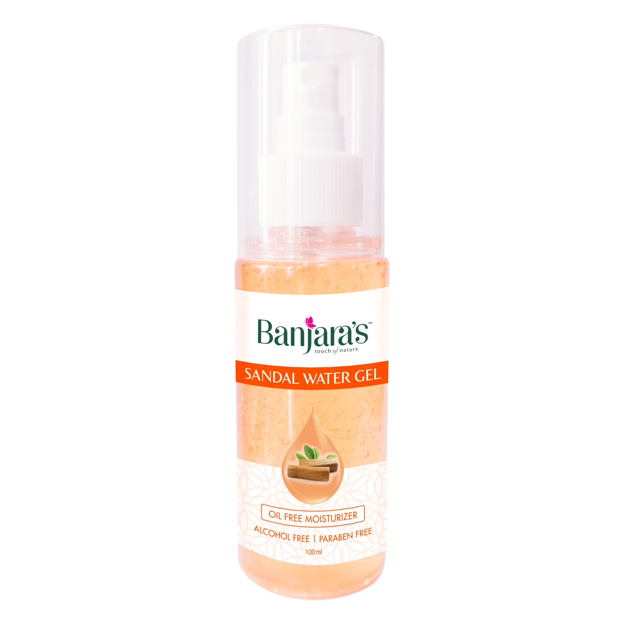 Banjaras sandal water gel(100 ml)