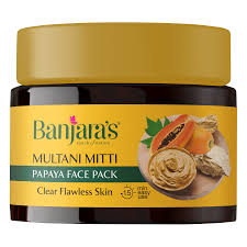 Banjaras multanimetti papaya facepack (100g)