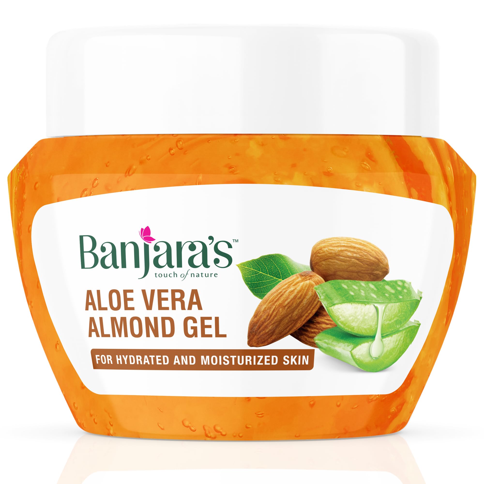 Banjaras aloe vera almond gel (100 g)