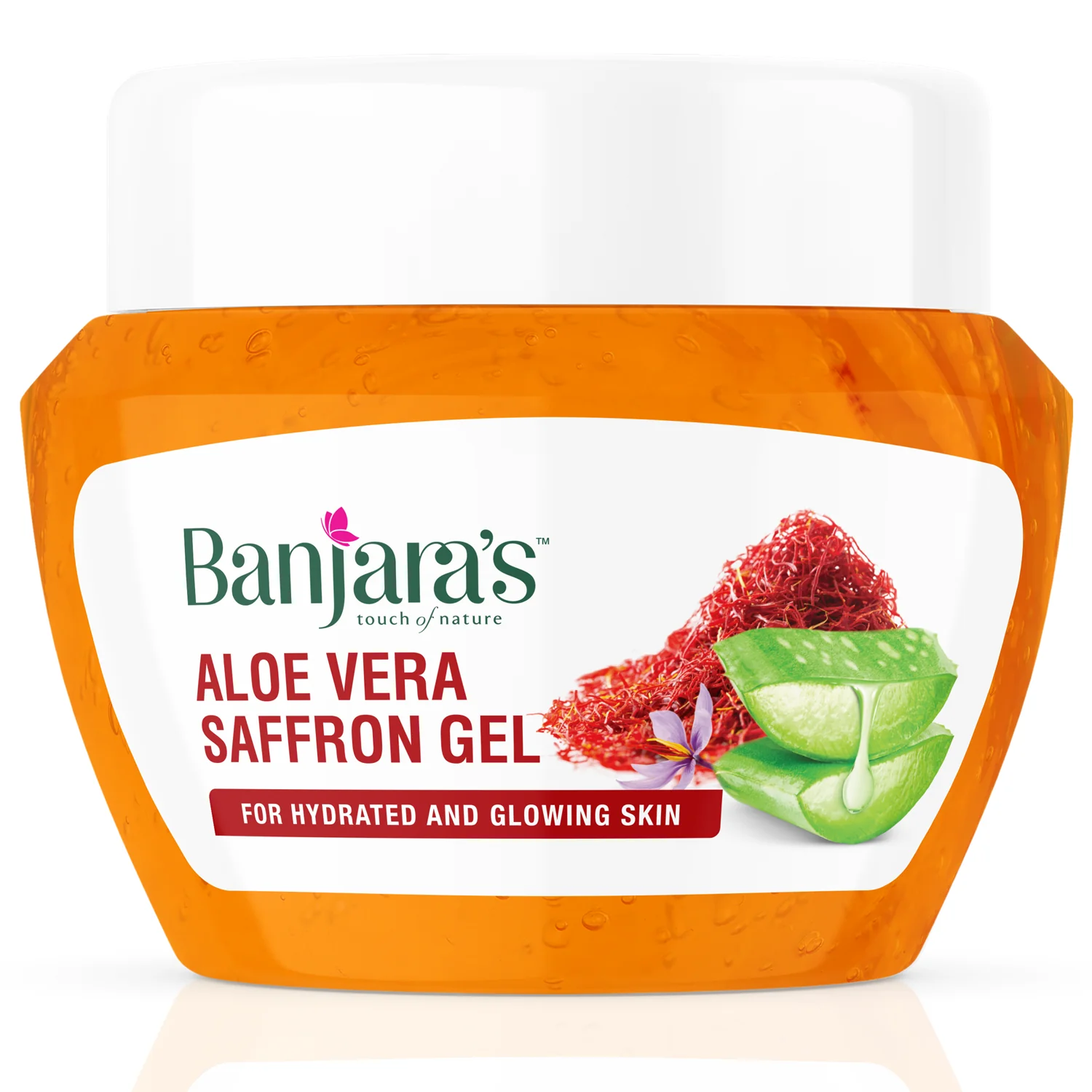 Banjaras aloe vera Saffron gel (100 g)