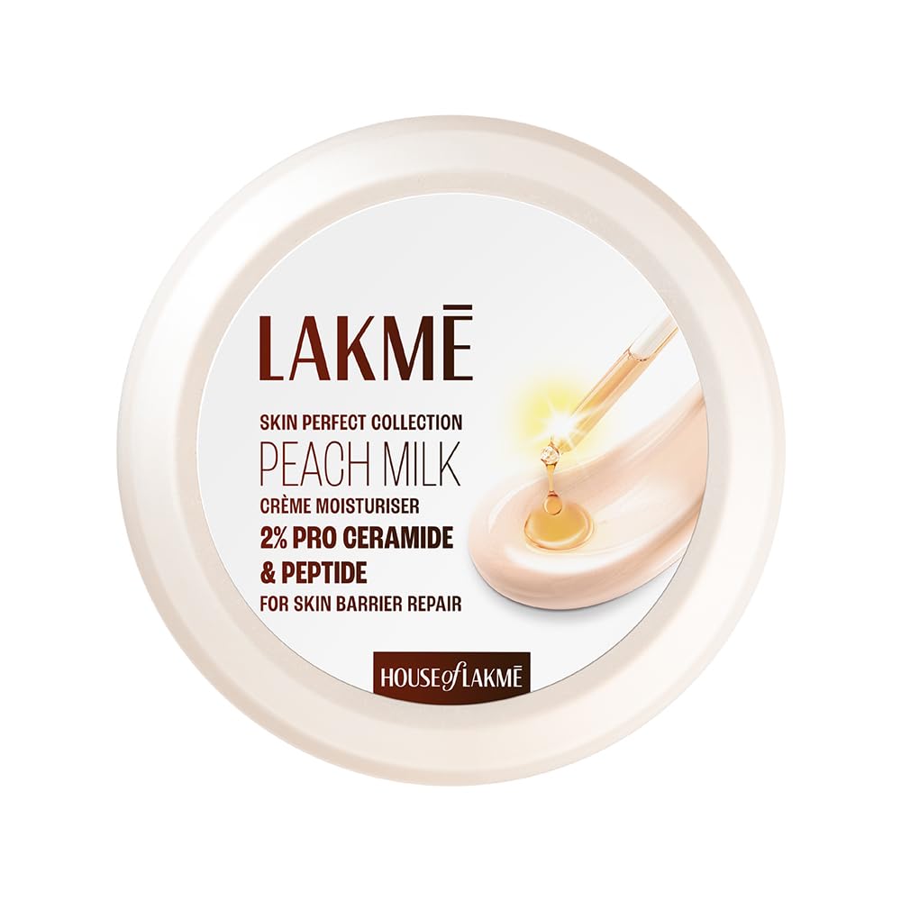 Lakme peach milk soft cream moisturizer(50 g)