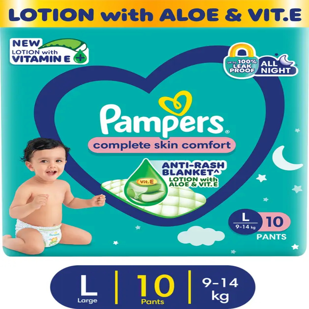 Pampers All Night (L) 9-14kg