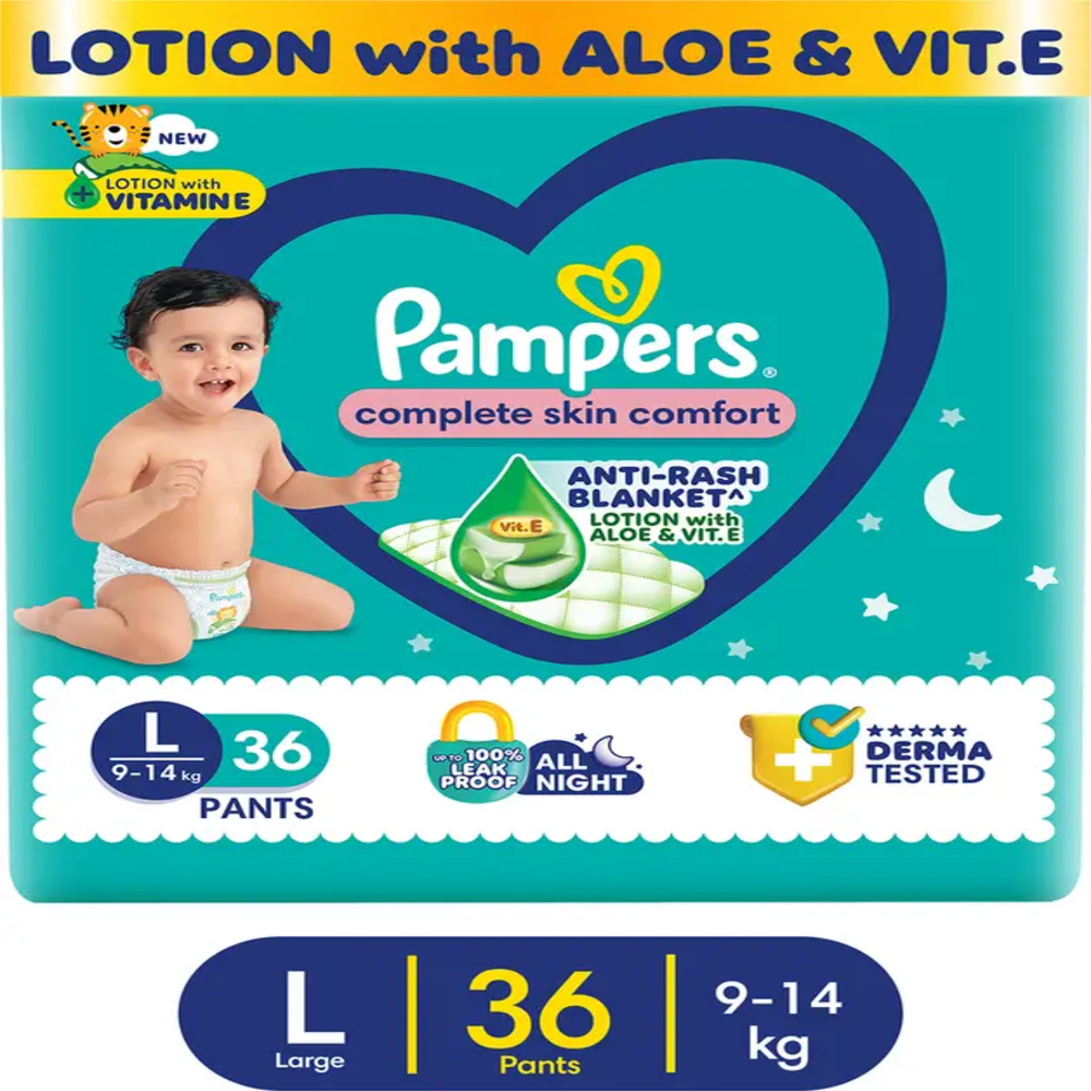Pampers All Night (L) 9-14kg