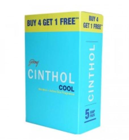 cinthol cool (4 x 100 g)+(1X100 g free)