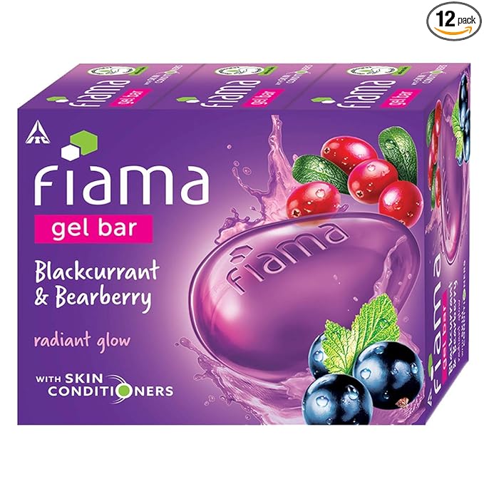 Fiama Gel Bar Blackcurrant And Bearberry (  125 g)