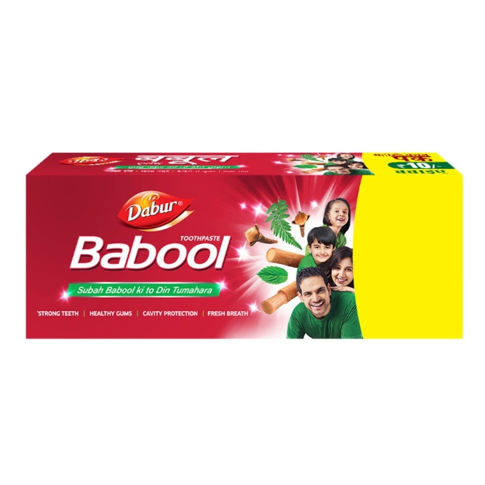 Dabur Babool Toothpaste For Strong Teeth 2X150gm