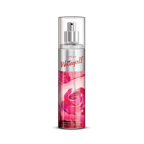 Layer'r Wottagirl! pink rose scent,135 ml