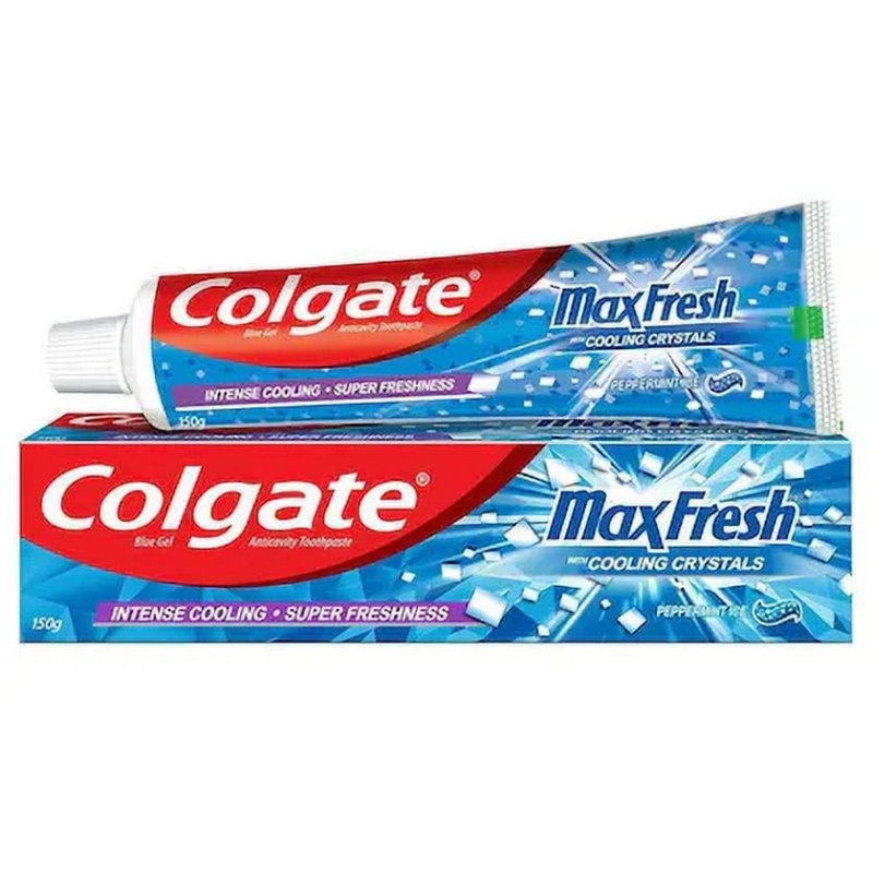 Colgate Max Fresh with Cooling Crystals, Peppermint Ice, 150gm