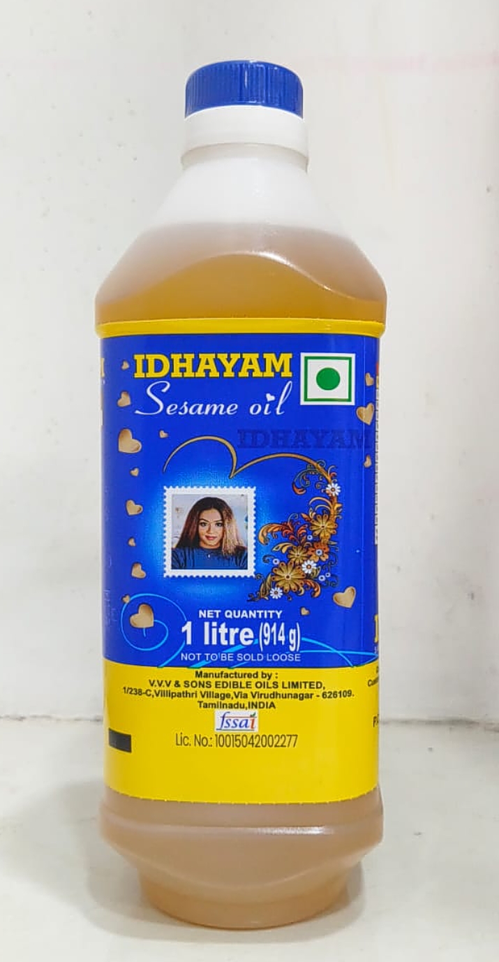 Idhayam sesame oil 1l