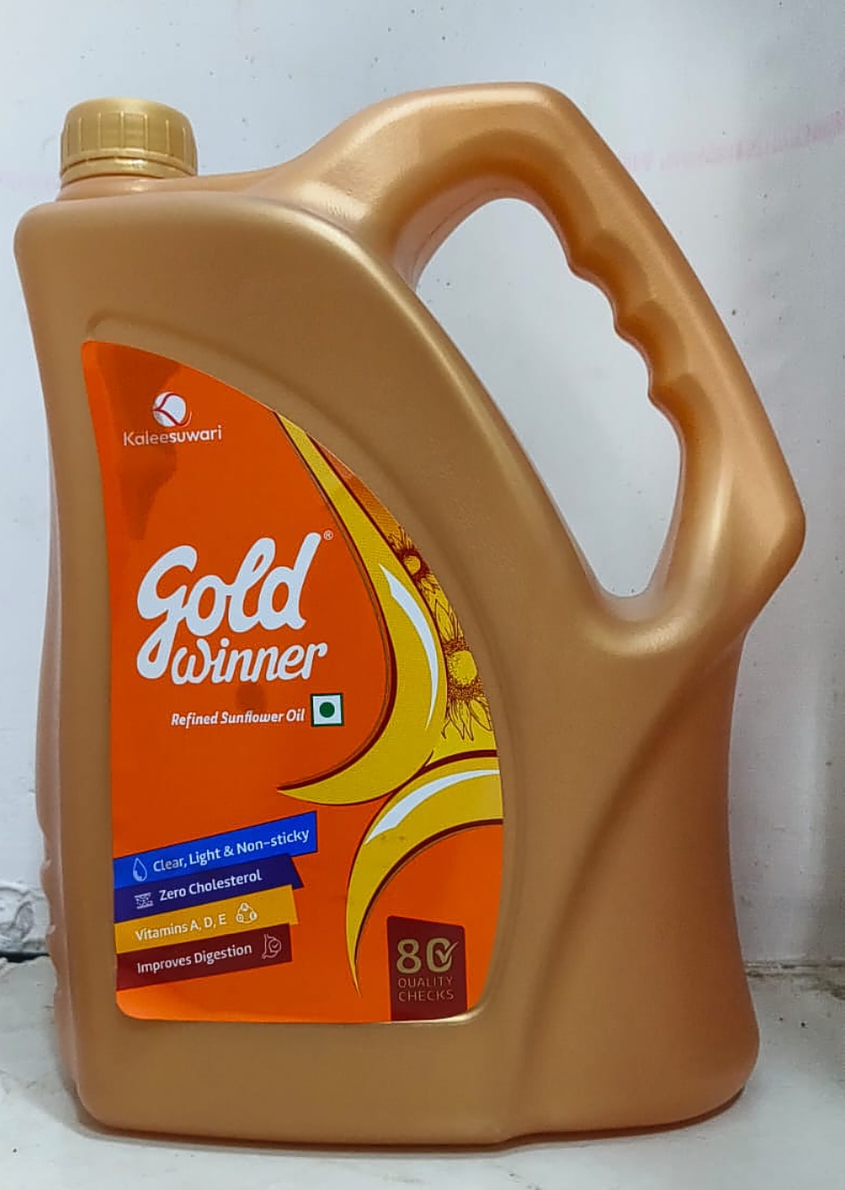 Gold winner refined sunflower oil 5L