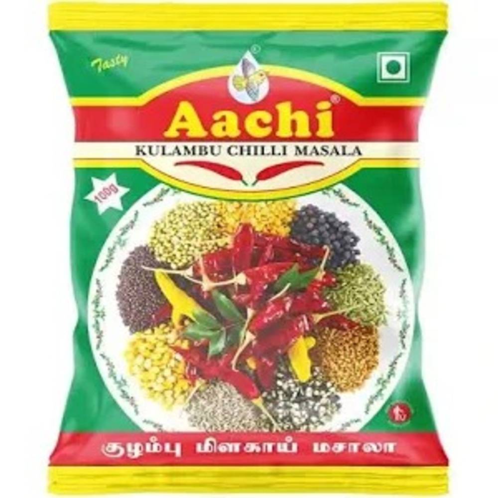 Aachi Kulambu Chilli Masala(50g)    (Mixed Masala Powder)