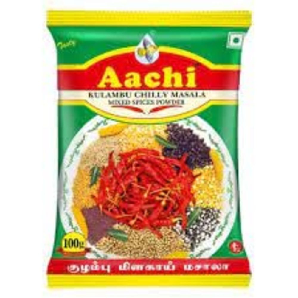 "Aachi Kulambu Chilli Masala(100g)    (Mixed Masala Powder)"