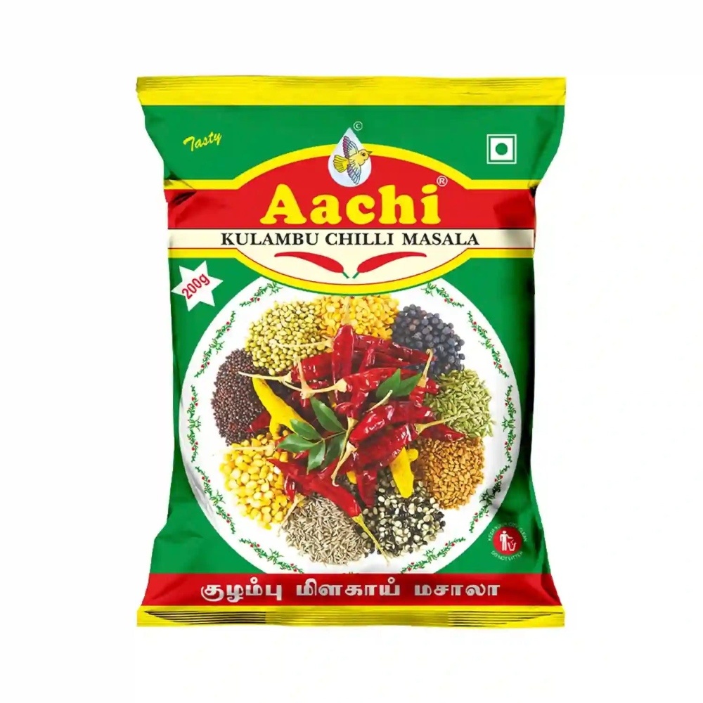 Aachi Kulambu Chilli Masala(200g)    (Mixed Masala Powder)