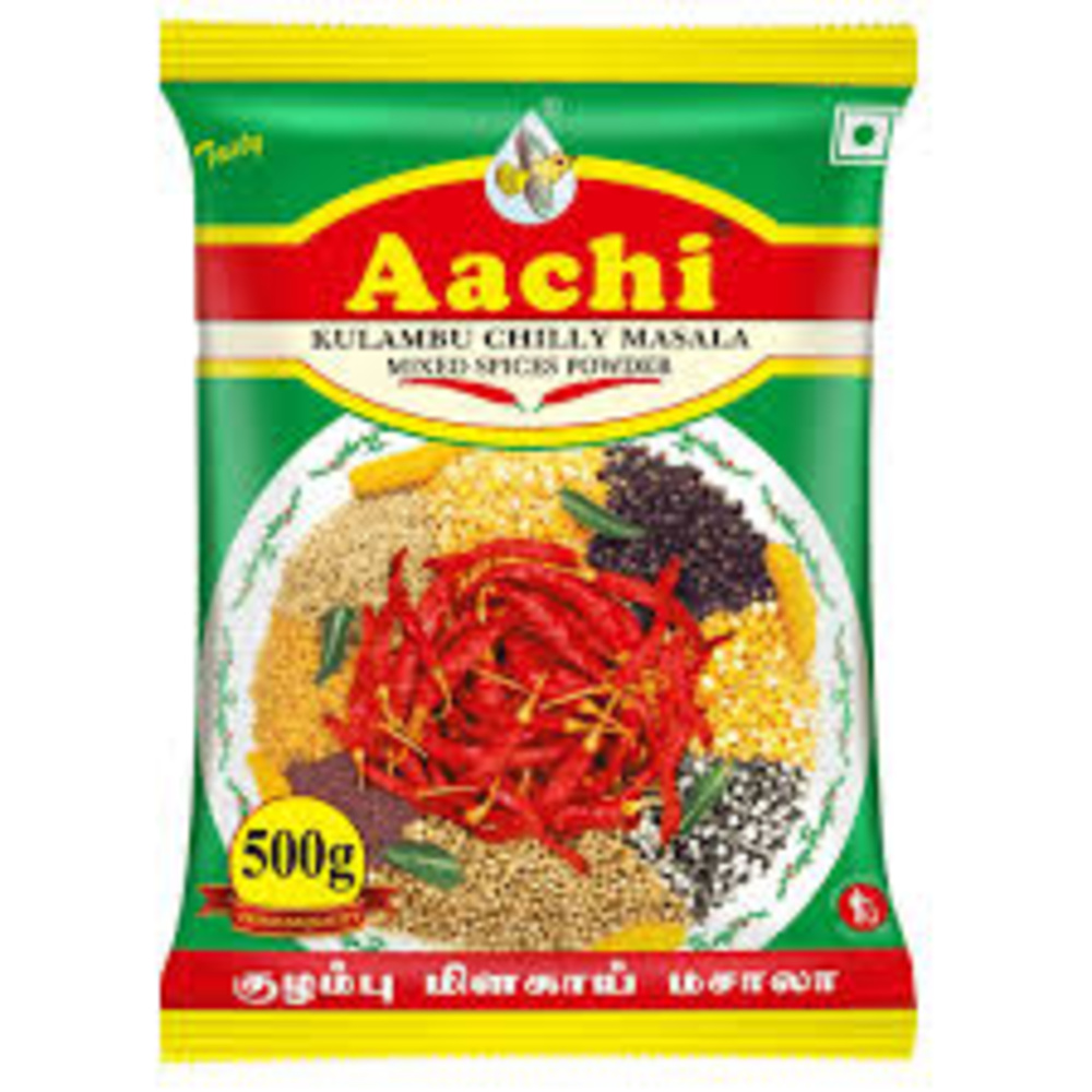 Aachi Kulambu Chilli Masala(500g)    (Mixed Masala Powder)