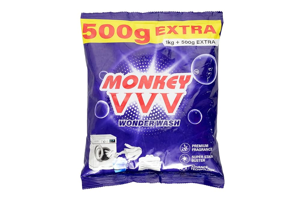 Monkey VVV washing Powder 1.5kg