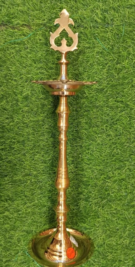 Pure Brass L/W Vilakku (No 14)