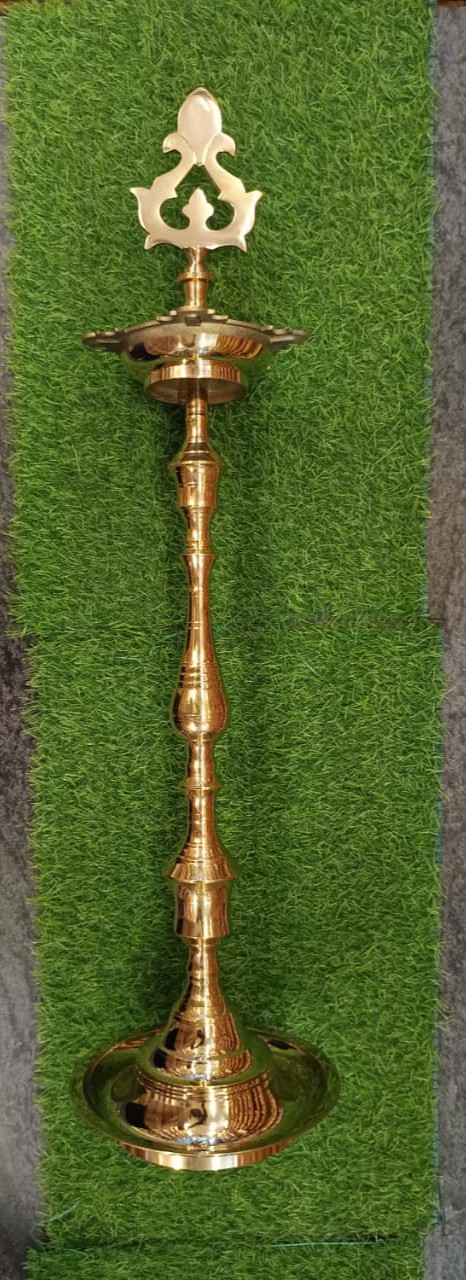 Pure Brass L/W Vilakku (No 24)
