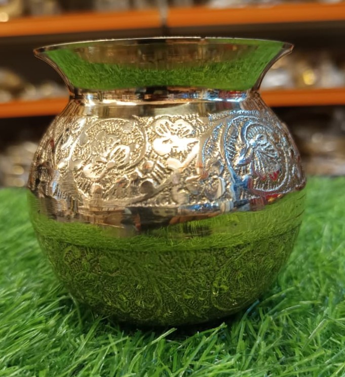 Brass embosed lotta (NO 1)