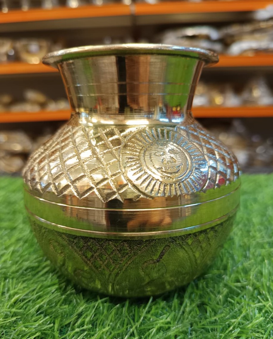 Brass embosed lotta (NO 5)