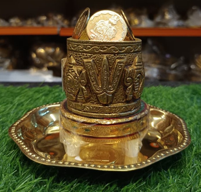 Brass perumal padi heavy mini (aashaa)