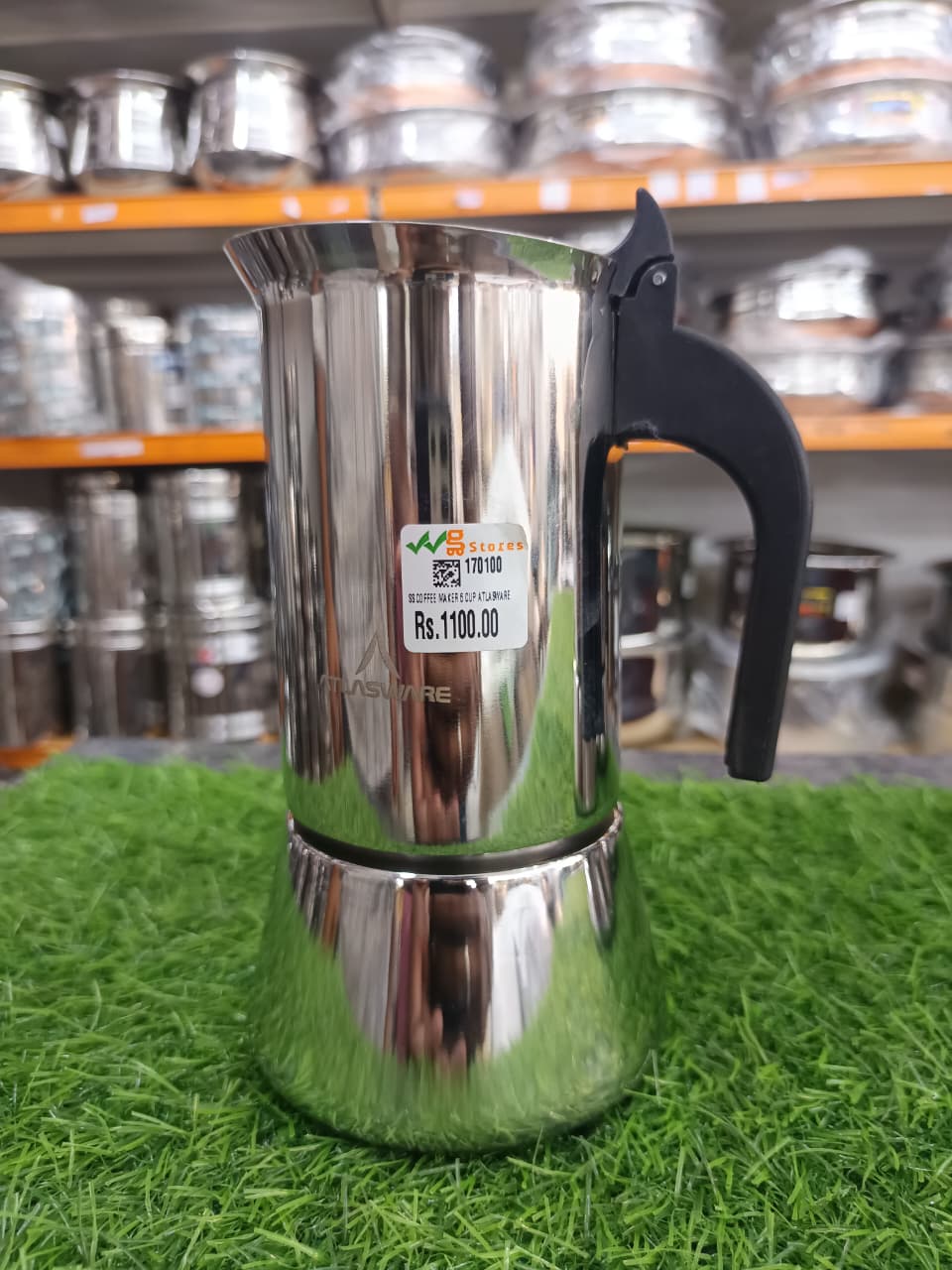 S.S. Coffee Maker 6Cup