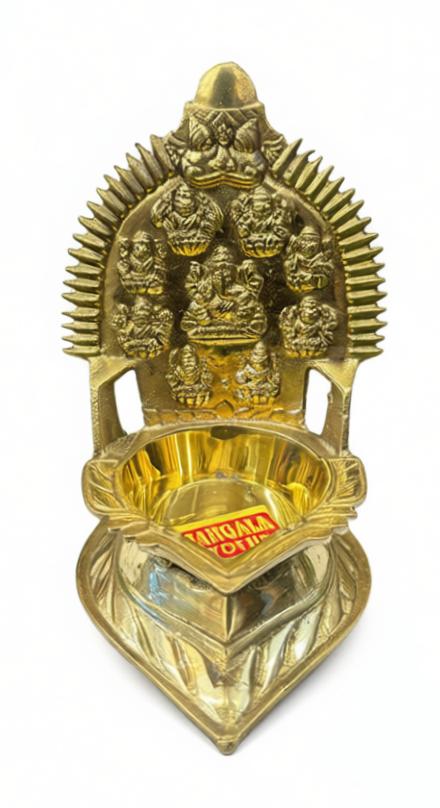 Astalaxmi round face deepam viiakku (size 0)