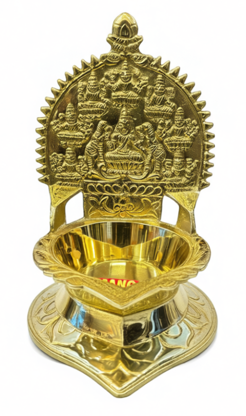 Astalaxmi round face deepam viiakku (size 5)