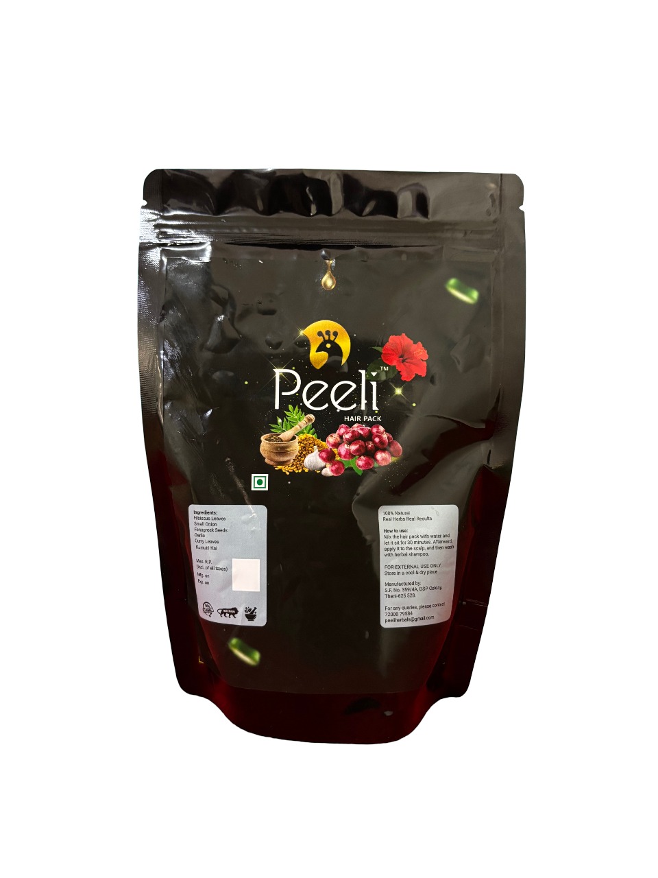 Herbal Hair pack 250gm