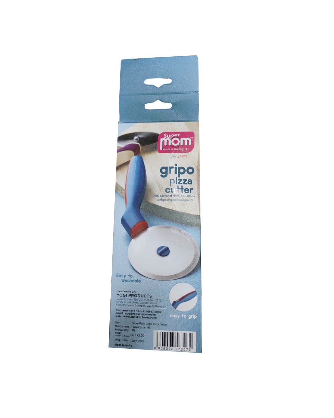 Gripo pizza cutter